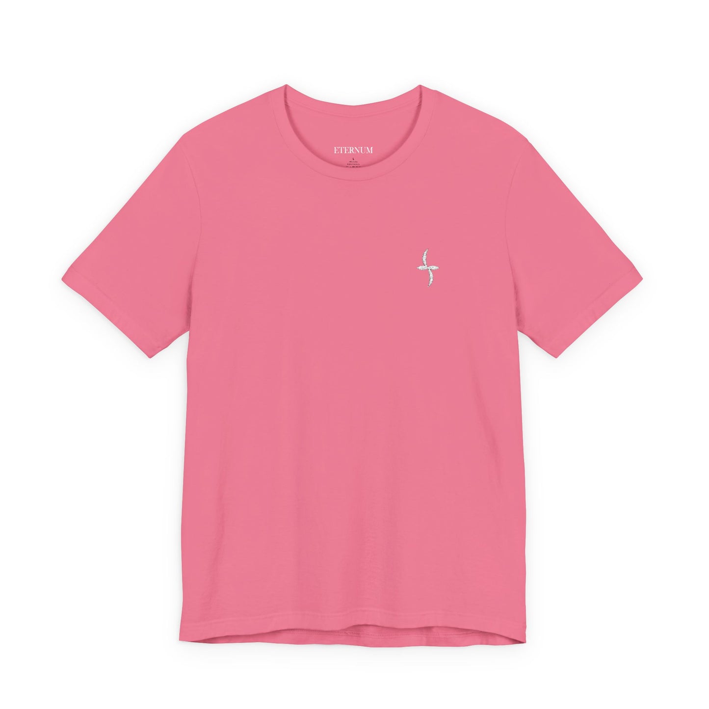 Embroidered White Logo || Tee