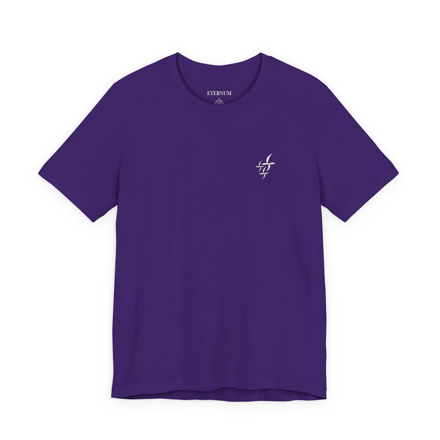 Embroidered White Logo || Tee