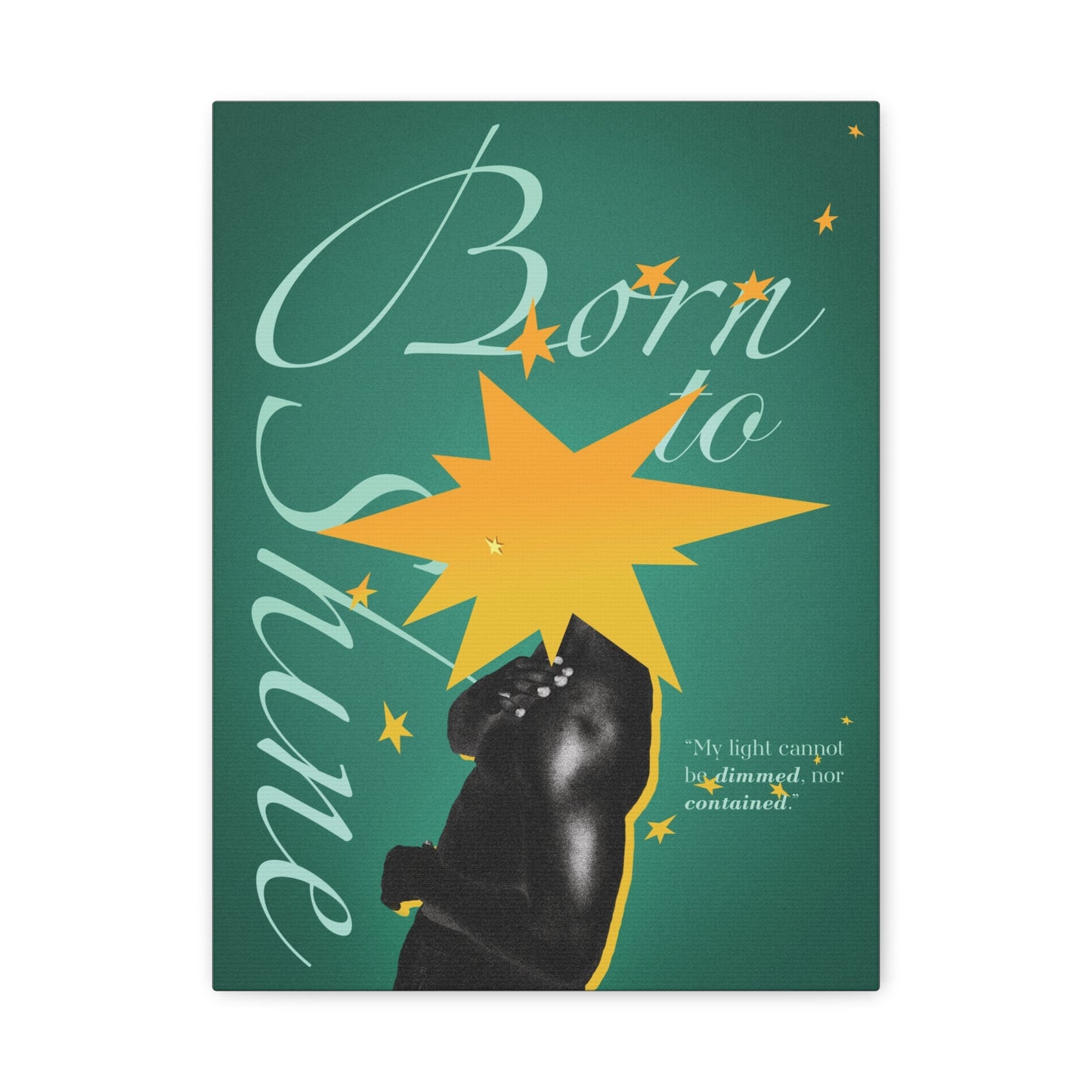 Shine [Text - Green]