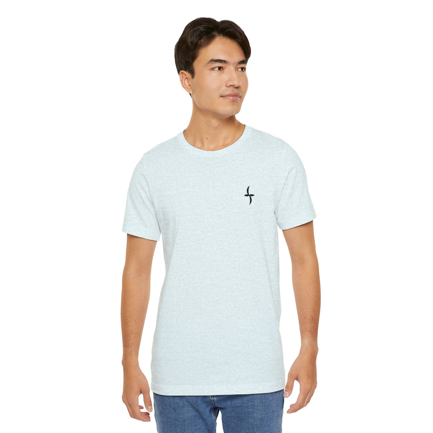 Embroidered Black Logo || Tee
