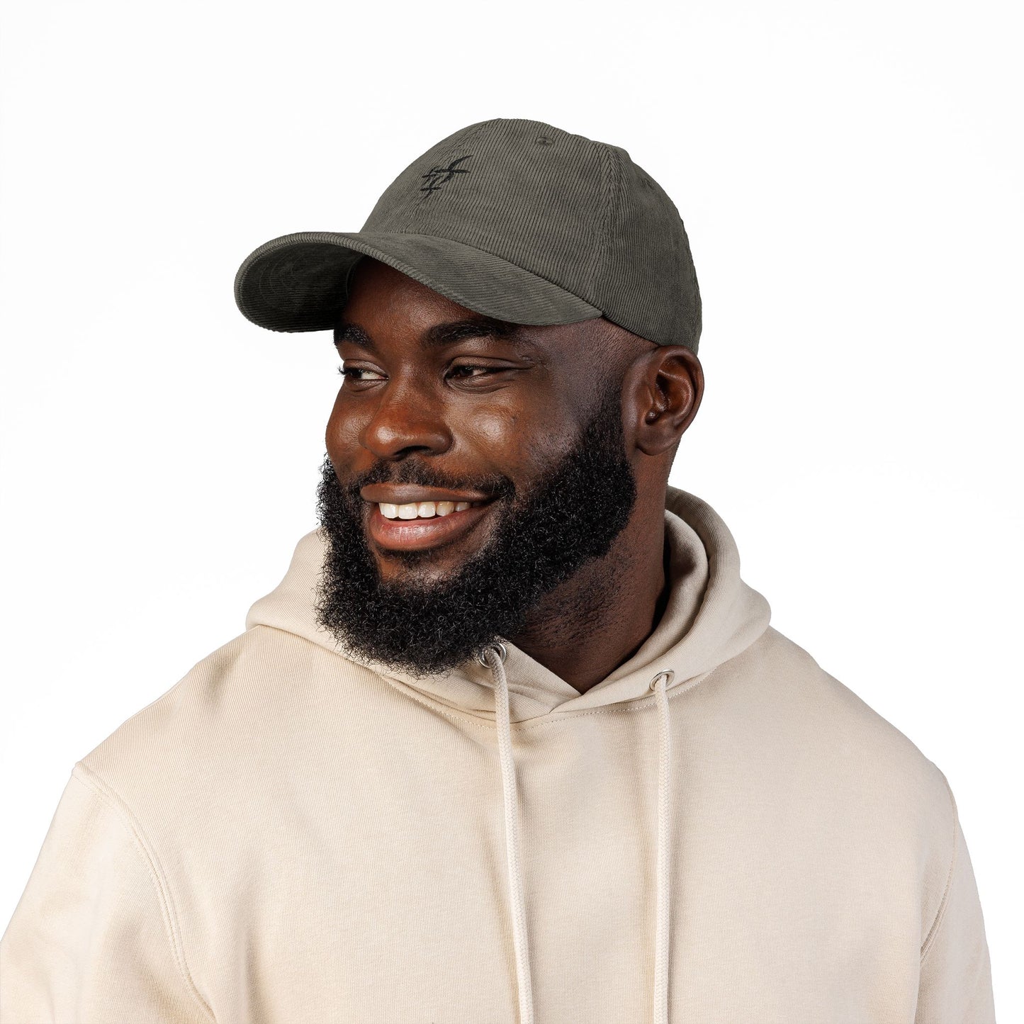 Embroidered Black Logo || Hat