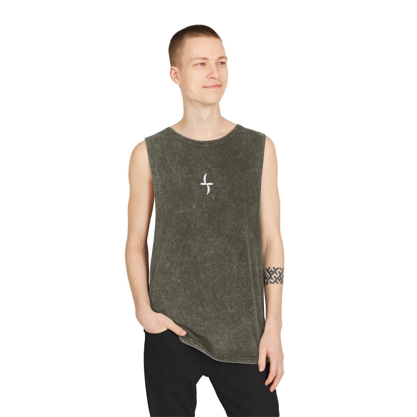 White Logo || Tank