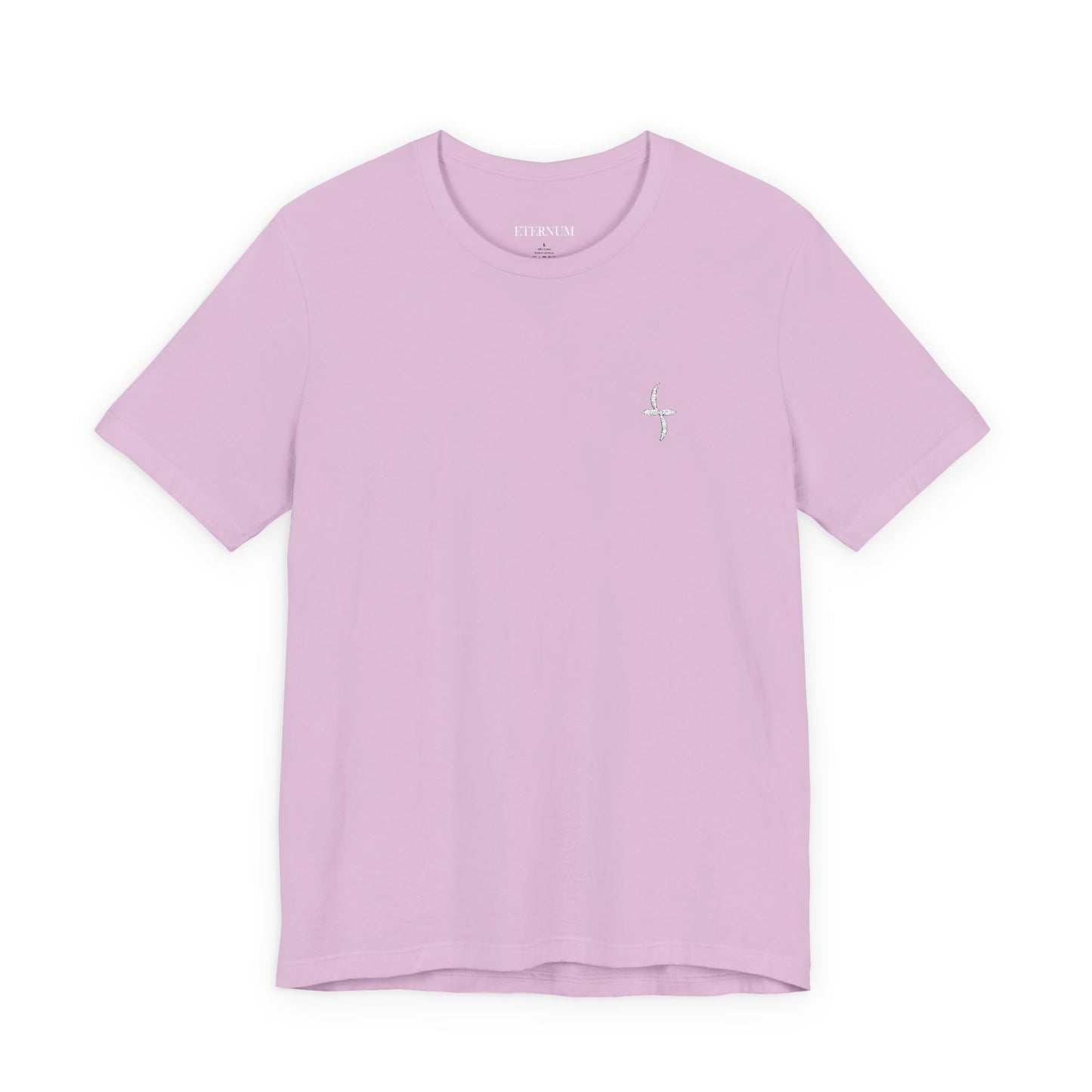 Embroidered White Logo || Tee