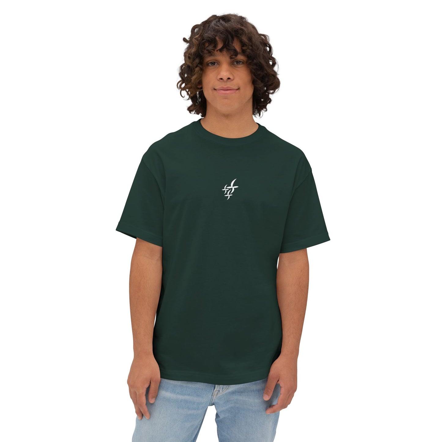 Copy of White Logo || Oversized Tee