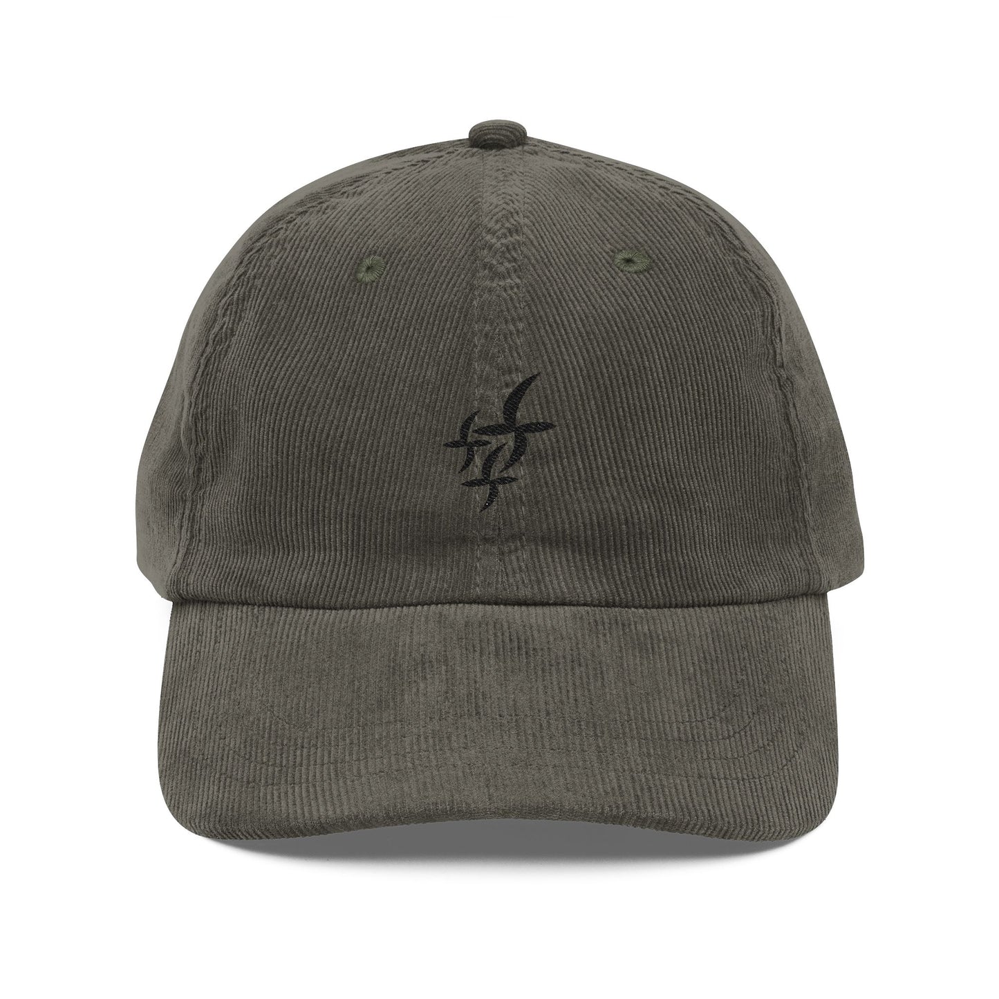 Embroidered Black Logo || Hat