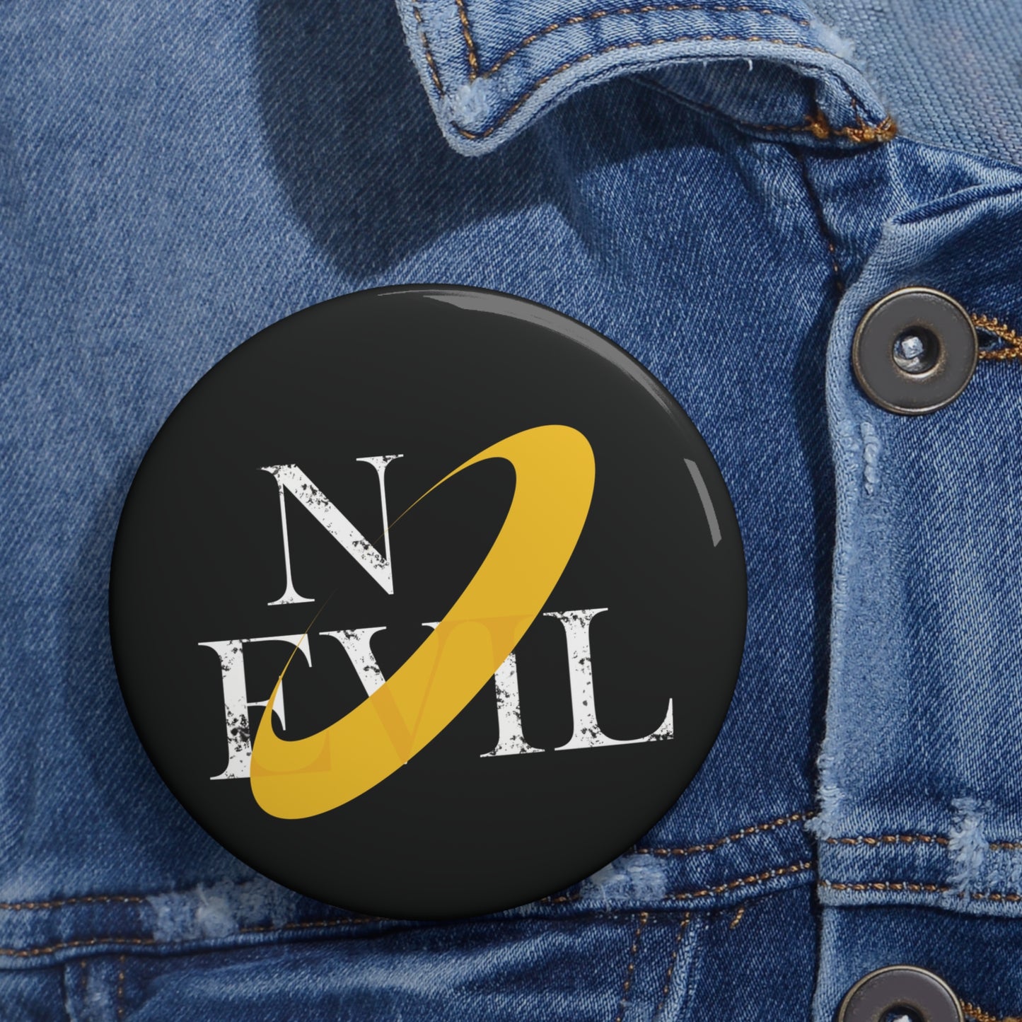 No Evil || Pin [Black]