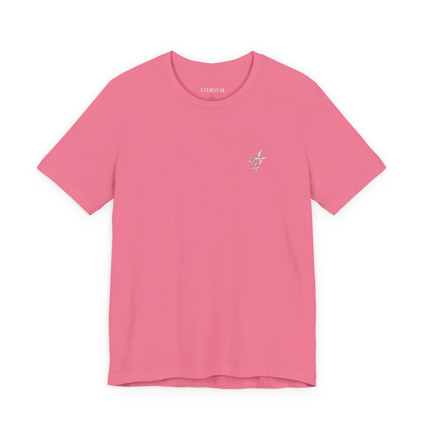 Embroidered White Logo || Tee