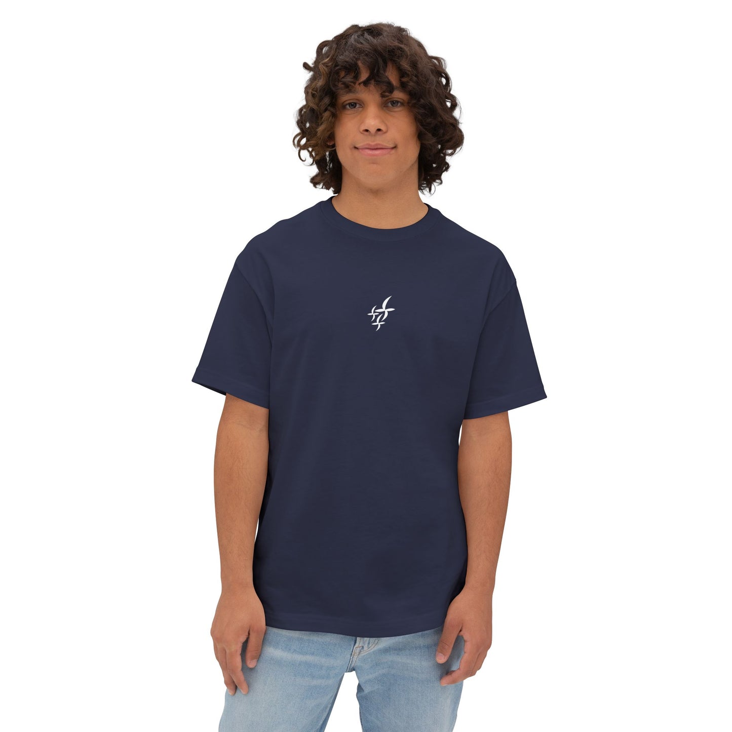 Copy of White Logo || Oversized Tee