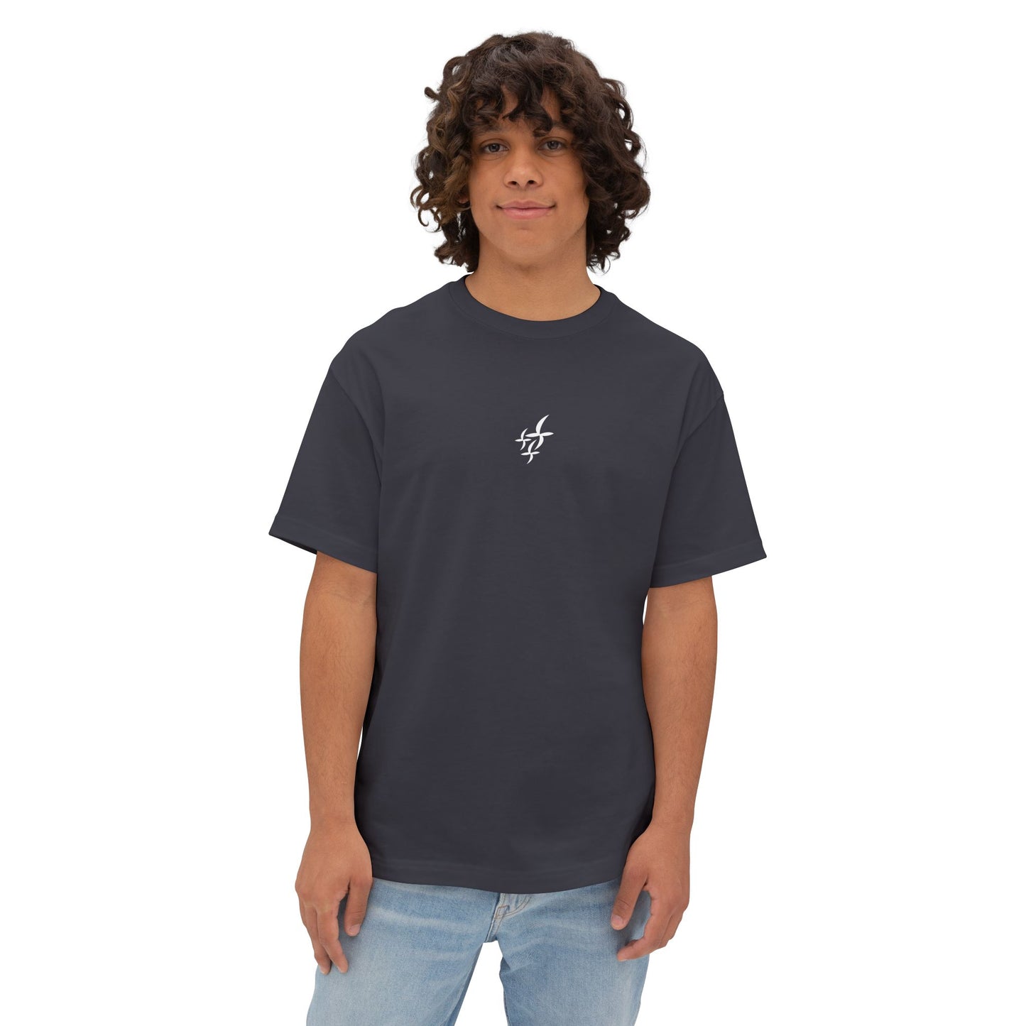 Copy of White Logo || Oversized Tee