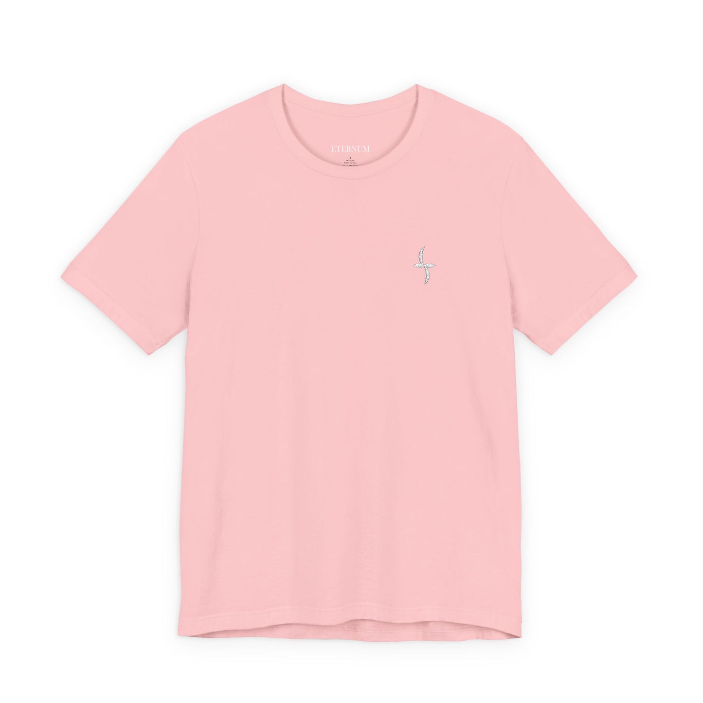 Embroidered White Logo || Tee