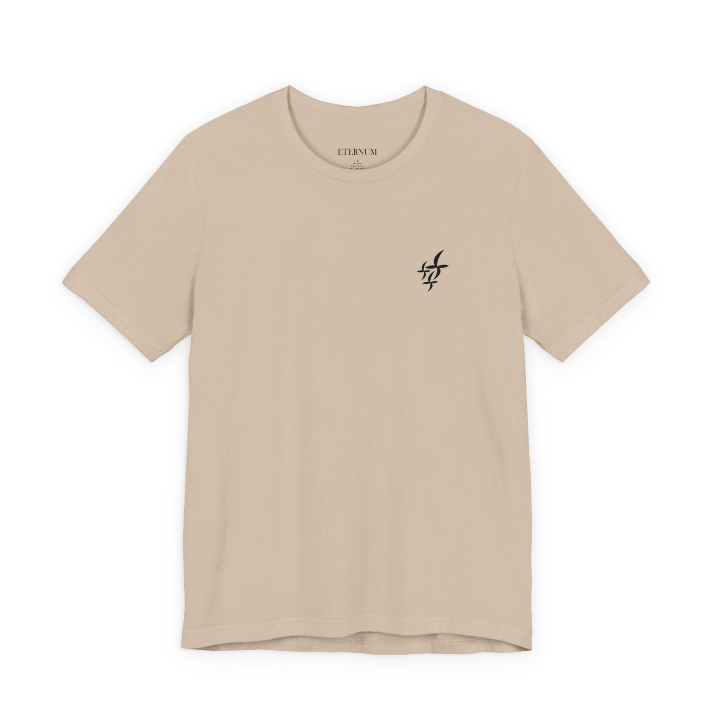 Embroidered Black Logo || Tee