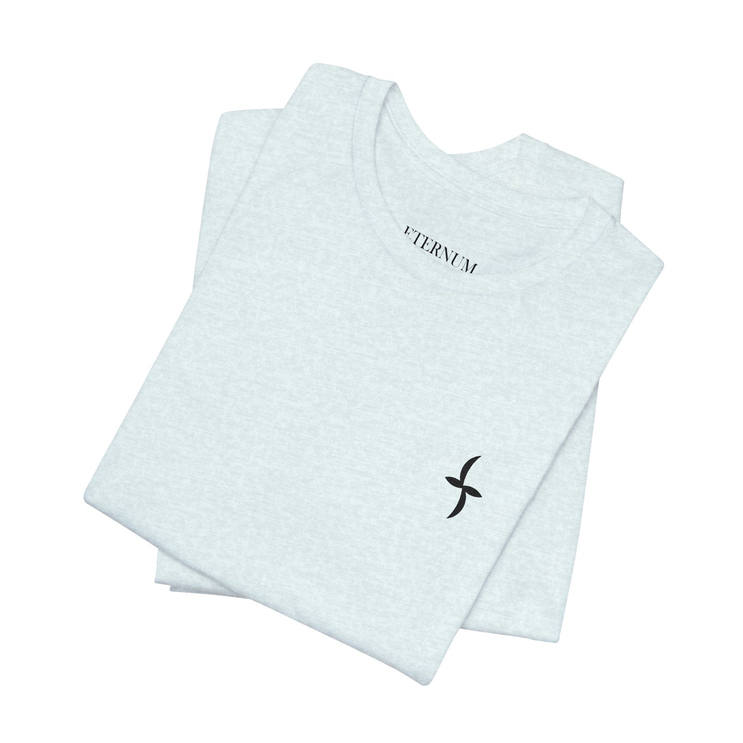 Embroidered Black Logo || Tee
