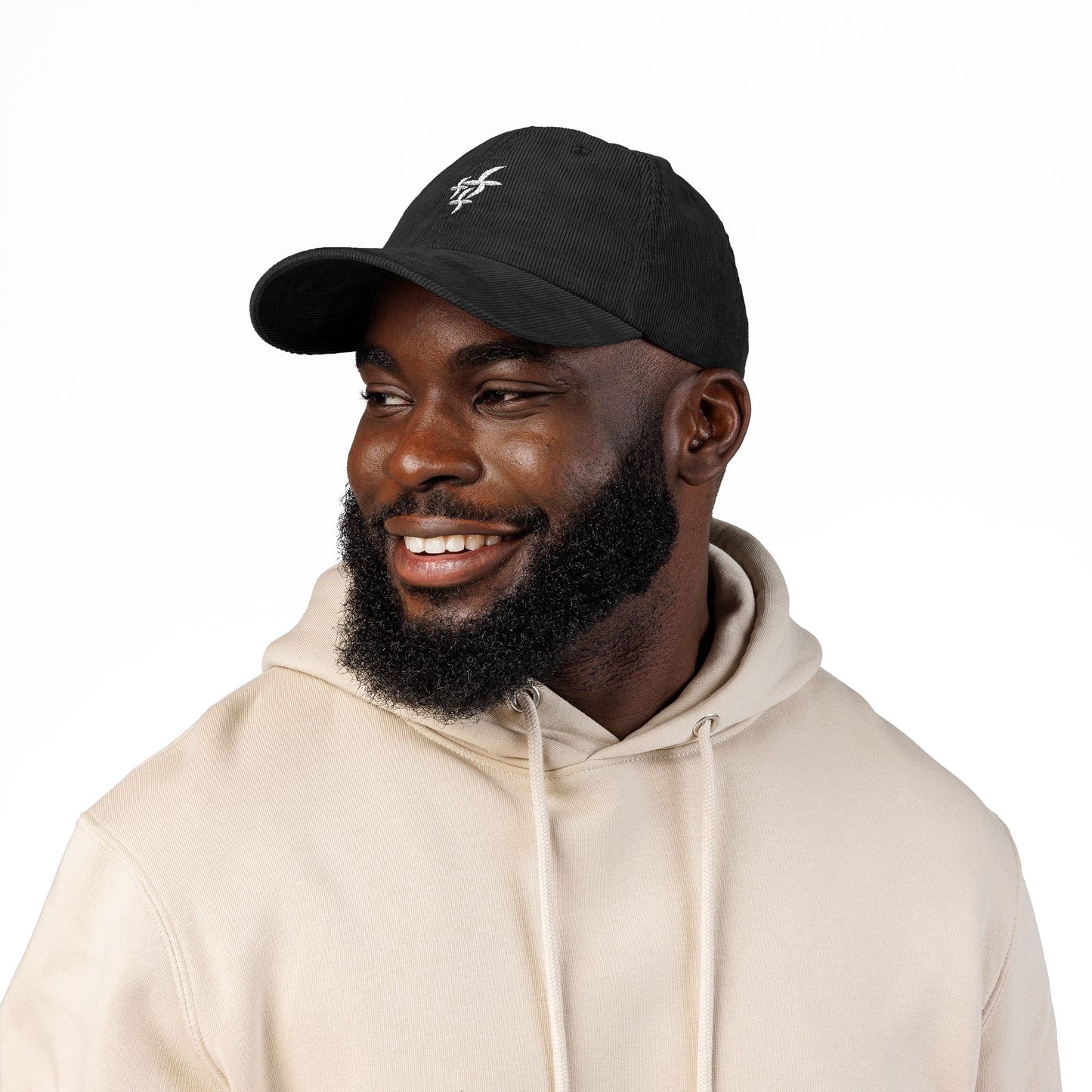 Embroidered White Logo || Hat